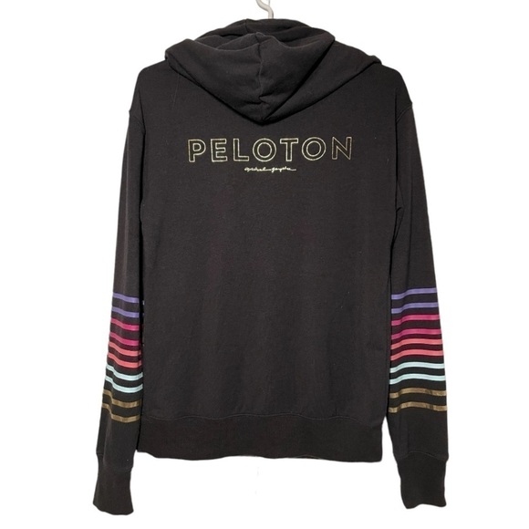 Spiritual Gangster x Peloton Zip Up Hooded Jacket size S - Picture 5 of 5